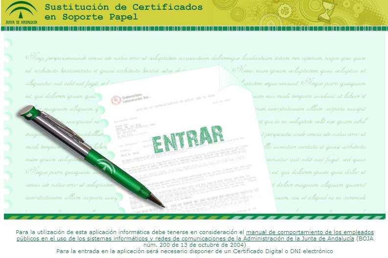 Este documento es el manual de administrador de la aplicación informática herramienta web de usuario final (persona física) de la Junta de Andalucía.