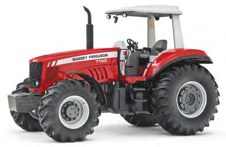 Los tractores de la Serie 7100 son el resultado de investigaciones, perfeccionamientos y una amplia experiencia en la fabricación de máquinas agrícolas e industriales.