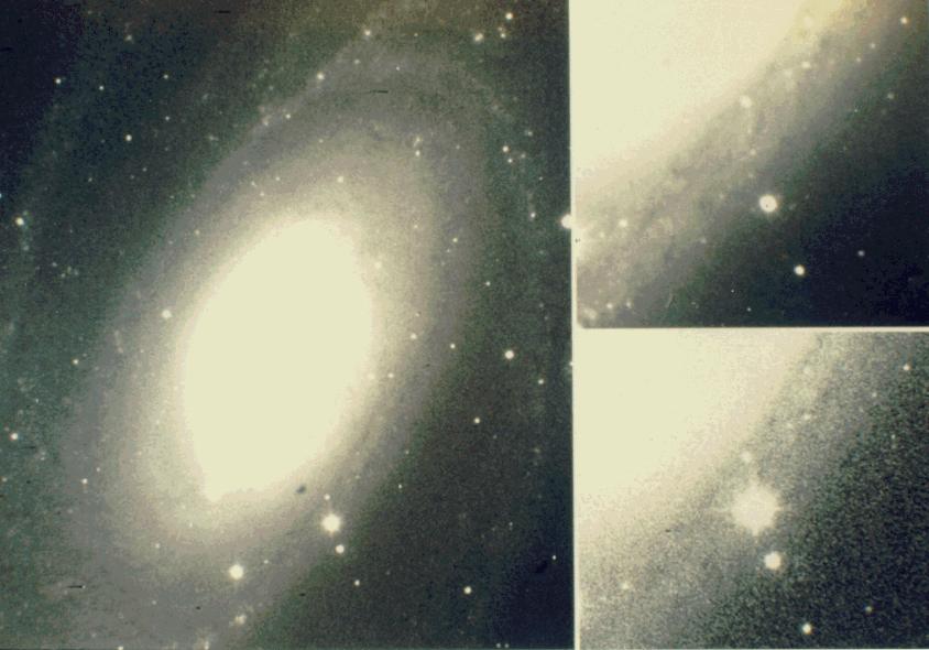 SN 1993J en M81 M81 Antes SN 1993J