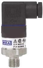 Instrumentación electrónica de medida de presión Transmisor para aplicaciones industriales generales Modelo A-10 Hoja técnica WIKA PE 81.
