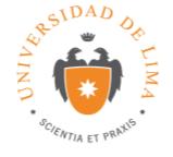 BASE NORMATIVA 5.1. Estatuto de la Universidad de Lima, Título IV, Capítulo II. 5.2. Reglamento de Grados y Títulos de la Universidad de Lima vigente.