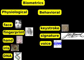 Autenticación de Identidad Los sistemas biométricos actuales son de dos clases,.