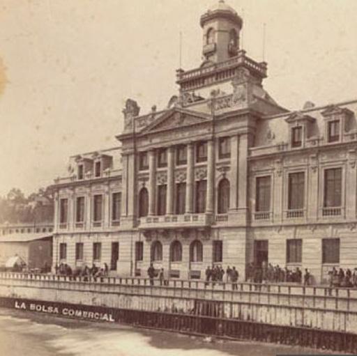 Se inaugura la Bolsa Comercial de Valparaíso.