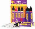 Pintura PicTixx Pen metálico En 8 colores metálicos brillantes. Para conseguir un resultado brillante en materiales como papel, cartón, cerámica, textiles, etc.