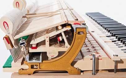 UN PIANO CON EL CORAZÓN DE UN STEINWAY EL MECANISMO Basado en los diseños exclusivos de Steinway & Sons, el