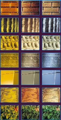 Apariencia y rendimiento del color según distintos materiales : TIPO DE LAMPARA material ladrillo Cemento SON 1950 K R a 25 CDM 3000 K R a 85 CDM 4200 K R a 85 piedra La luz de color