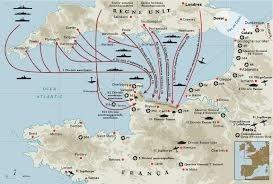 En Francia Se produce el trascendental desembarco aliado en las costas de Normandía el día 6 de junio de 1944.