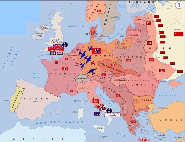 La situación en los Balcanes Tras el fracaso de Mussolini, Hitler toma la iniciativa en Yugoslavia contando con el apoyo de los nazis de