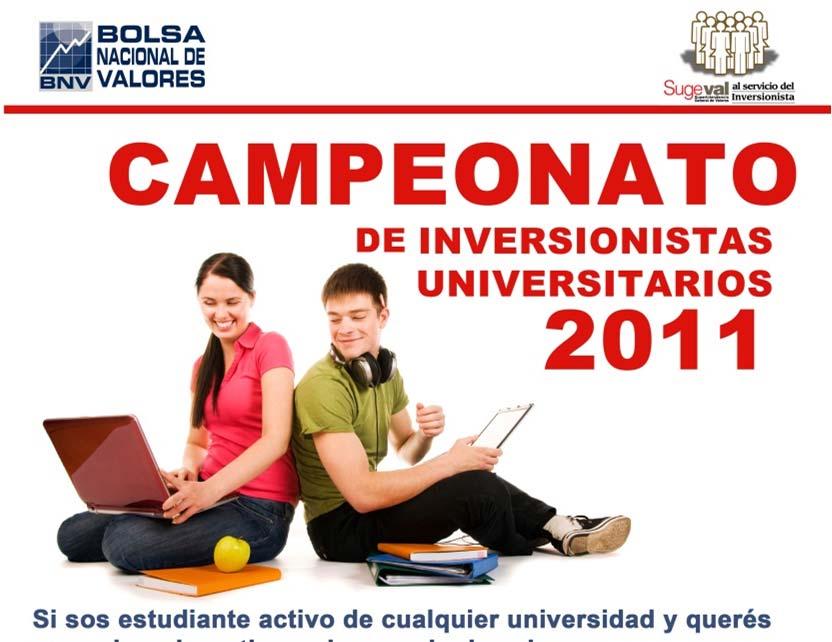 Campeonato de Inversionistas Universitarios Juego de bolsa virtual organizado en conjunto