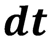intervalo de tiempo, Δt, es: = (19).
