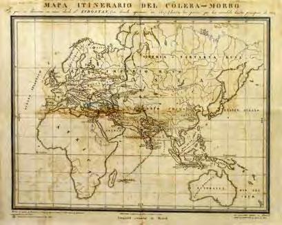 EPIDEMIAS COLERA Siglo XIX 1817 Indostán expansión1832.