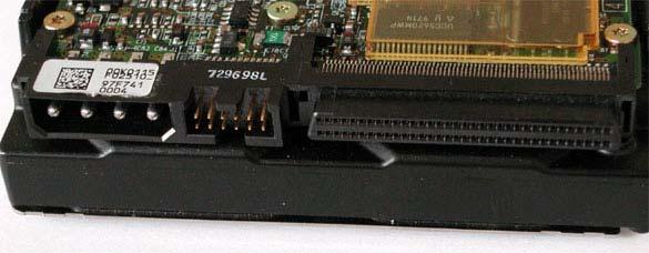 Conector SCSI para disco duro.