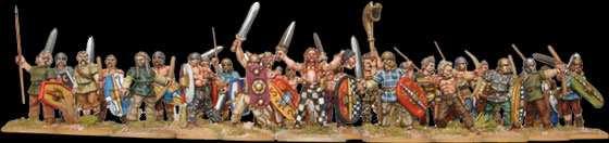Galos De todas las tribus bárbaras que lucharon contra Roma, los Galos son especialmente famosos, sobre todo gracias a los comentarios escritos por Julio Cesar describiendo como los conquistó y a los