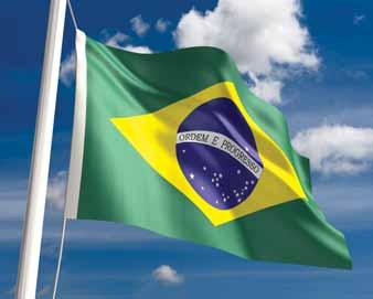 población en el mundo entero. Con 188 millones de habitantes, industrialización avanzada y reservas enormes de recursos naturales, Brasil tiene un potencial económico enorme.