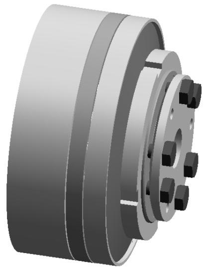 Limitadores de par especiales SKX-L Fiajción por pinza Con reducido diámetro de centraje Rango de par de fijación de 4 a 1.