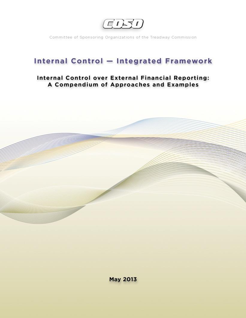 Control Interno sobre el Reporte Financiero: Un Appendix 2 Comprehensive reference documents