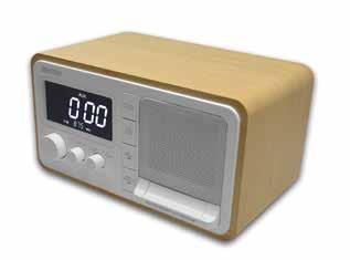 alarma Radio digital con 10 presintonías