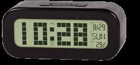 RELOJ DESPERTADOR DIGITAL Relojes de diseño con pantalla retroiluminada DCD-201 Despertador diseño mini con