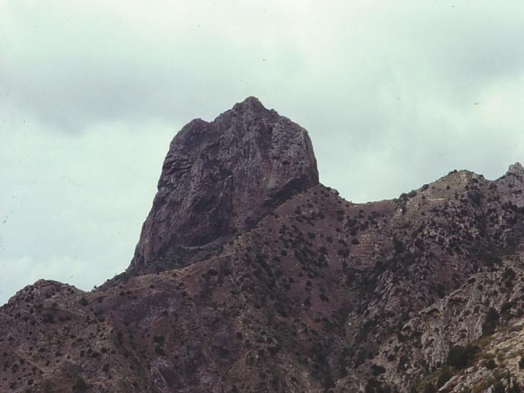 traquítico del Roque del Cano (La Gomera).