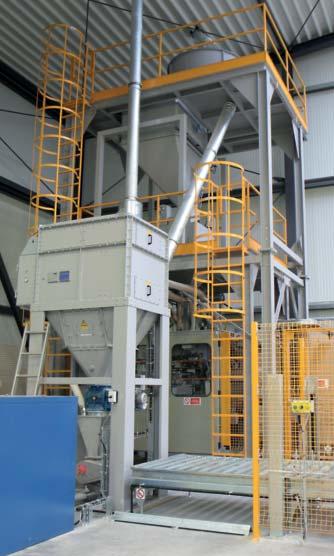 Nuestra fabricación propia garantiza la calidad Fabricamos todas las máquinas principales, como los molinos