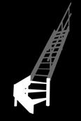 Superior + Barandilla MXH-S La escalera modular MSS Superior es el más grande de nuestros modelos de escaleras modulares,