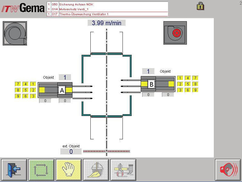 Activación de la instalación Disposiciones generales 1. Conecte el interruptor principal y la tensión de mando en el armario de control de la instalación.