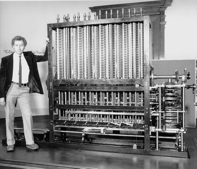 Charles Babbage (1791-1871) Matemático Inglés Creó una máquina de Diferencias en