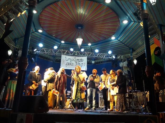 Festival Internacional "Una Canción por la Paz", Premio Facundo Cabral, tuvo lugar en la ciudad de