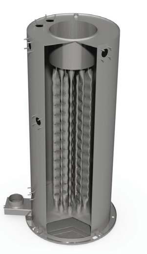 Calentador de agua por condensación a gas Con un tanque y un intercambiador de calor de aleación de acero inoxidable dúplex AquaPLEX, el calentador de agua Conquest combina un diseño avanzado de