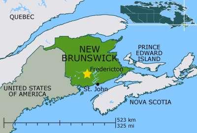 New Brunswick Algunos Datos: Con capital en Fredericton, la provincia recibe su nombre de la familia real británica Brunswick-Lüneburg y es la única provincia oficialmente bilingüe de Canadá.