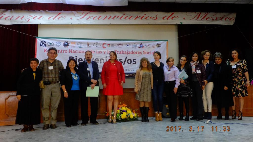 Asimismo se llevó a cabo el Encuentro Nacional de Trabajadores Sociales de México, cuyo objetivo general fue promover la