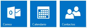 Correo electrónico, Calendarios y Tareas Correo: Configuración de pantalla: se puede configurar acciones como activación de panel de lectura y la forma de como se visualizarán los mensajes recibidos.