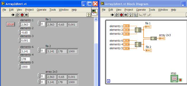 OpenStax-CNX module: m18072 6 Figure 9 A continuación, tenemos un ejemplo donde podemos ver cómo se genera un array de números aleatorios de dos dimensiones utilizando dos sentencias de repetición