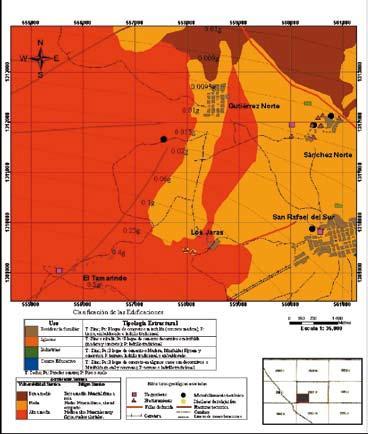 Estos resultados confirman lo enunciado por varios especialistas como Segura (2005), quien valora San Rafael del Sur y sus alrededores como zona de baja sismicidad superficial con más de 30 años de