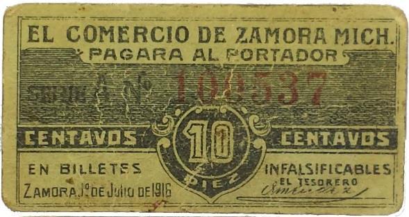 Lote 25: 1 Peso Ejército Constitucionalista Jalisco perfecto estado en este papel corriente y muy delgado. SI-JAL-22. Condición: Unc. Escaso. 8 X 18.2 CM. Precio estimado entre $385.00 y $400.