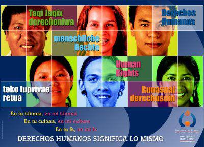 Derechos Humanos DDHH Conjunto de prerrogativas inherentes a la naturaleza de la persona humana, cuya realización efectiva es indispensable para el logro de la dignidad y desarrollo integral del
