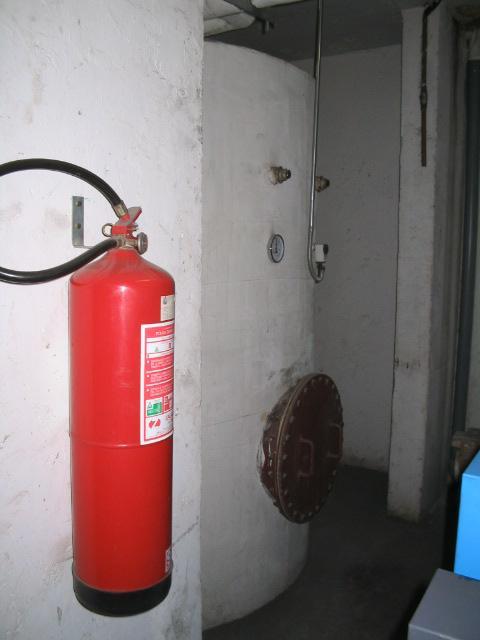 Componentes: Elementos de Seguridad en la Sala de calderas.