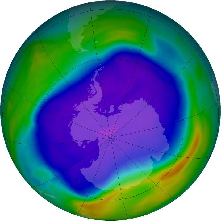 El agotamiento de la capa de ozono 24 de Septiembre de 2006 29.