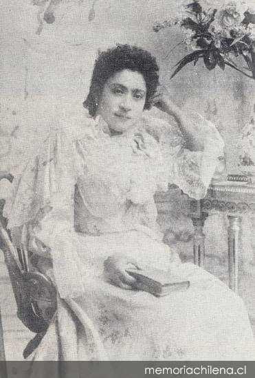 Eloísa Díaz Insunza. Fotografía 1900.