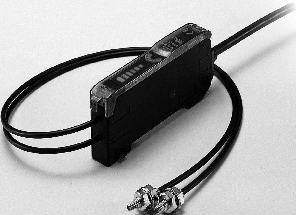 Amplificador de fibra óptica Amplia gama de amplificadores de fibra óptica de fácil instalación y Características Indicador del