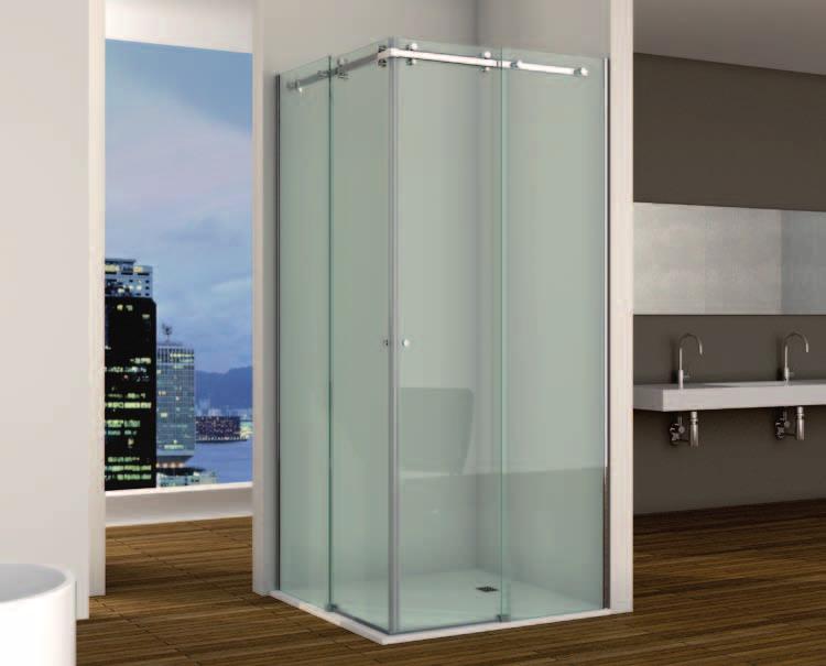 SINGLE SINGLE SG4 DUCH / SHOWER RCO / ENT SG4 DUCH frontal / frontal SHOWER 2 fijos + 2 puertas correderas / 2 fixed partitions + 2 sliding doors g0 g1 1300-1600 mm 508 660 132 1601-2000 mm 553 719