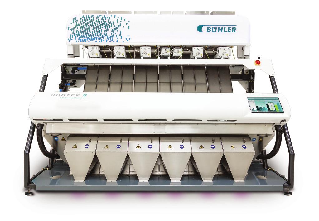 SORTEX S UltraVision TM. Un paso gigante en la selección óptica inteligente del arroz. Presentamos la nueva SORTEX S UltraVision TM, la nueva generación de clasificadoras ópticas avanzadas de arroz.