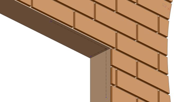 Proceso de Montaje Determinar la línea vertical lateral (plomo) del techo al suelo o barandilla, que indica el extremo desde el que se va a instalar el Perfil Marco Superior, considerando el borde
