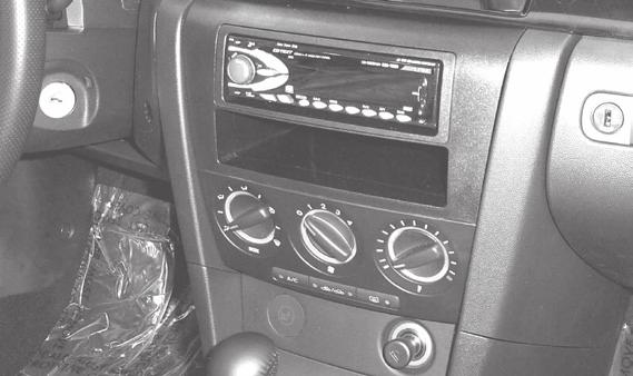 Installation instructions for part 99-7504 Mazda 3 2004-2009 99-7504 KIT FEATURES DIN radio provision with pocket ISO DIN radio provision with pocket Display replacement pocket Retains factory