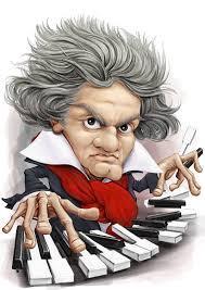 En 1824 acabó las Sinfonías nº 7 y 8. Beethoven pasó sus últimos años apenado por la sordera y los problemas económicos.