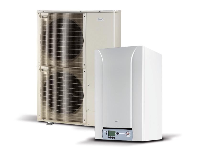 Versiones de los modelos Platinum Plus y Platinum Plus V200 preparadas para instalaciones de sistemas híbridos de caldera más bomba de calor.