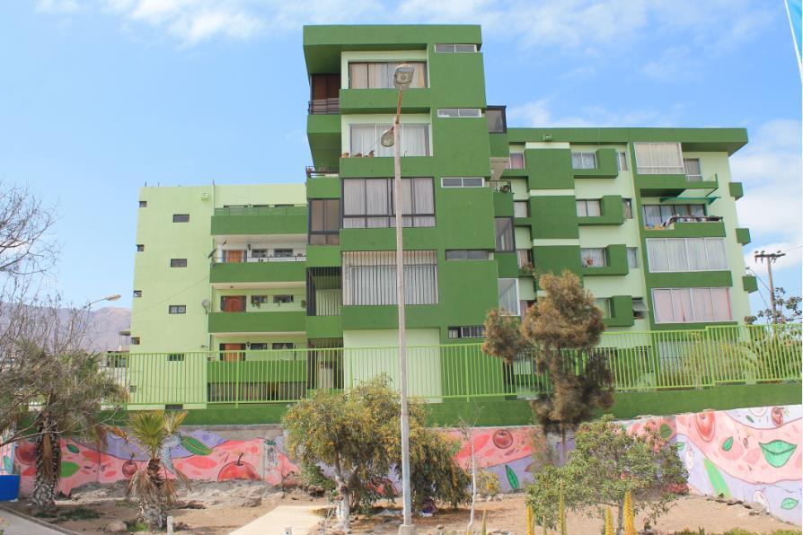 151 Condominio Habitacional el Morro, Iquique MM$ 95.621 PQMB: 8 barrios en ejecución (Alto Hospicio e Iquique) Pavimentos Participativos: 3,2 kms.