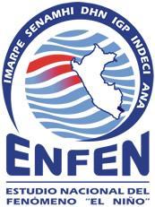 Monitoreo y Pronóstico Estrategia interinstitucional IMARPE SENAMHI DHN IGP Estudio Nacional del Fenómeno El Niño - ENFEN ANA INDECI El SENAMHI, como parte del ENFEN, es la institución encargada del