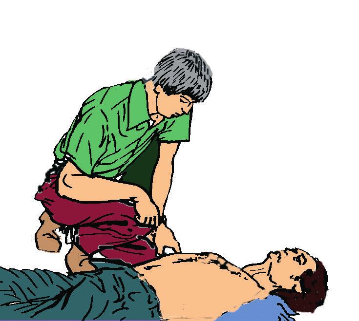 5. COMPRUEBE SIGNOS DE CIRCULACIÓN Observe si la víctima tose, respira normalmente o realiza algún movimiento corporal