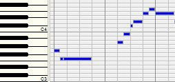 De hecho muchos secuenciadores pueden mostrar dicha información en forma de notas musicales, para facilitar su visualización y manipulación a los que entienden